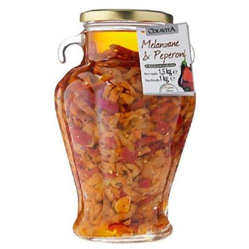 BERINJELA COM PIMENTÃO TEMPERO COLAVITA 330G