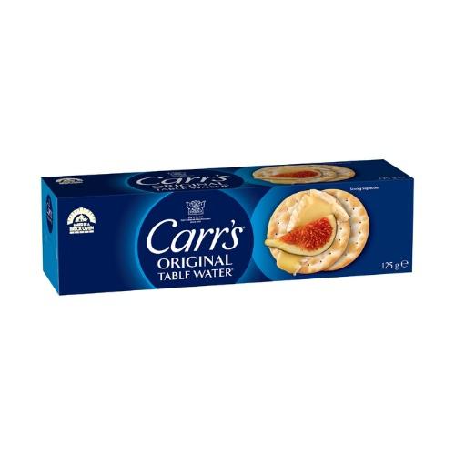 BISCOITO CARRS ÁGUA E SAL 125G