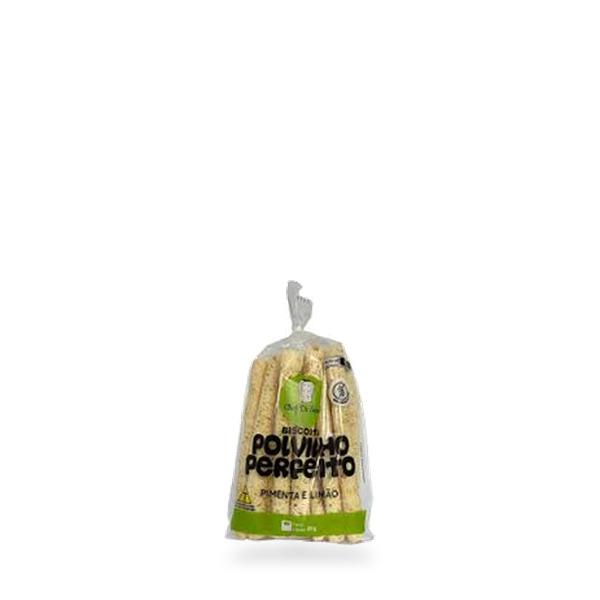 BISCOITO DE POLVILHO PIMENTA E LIMÃO CHEF DI SERIO 80G