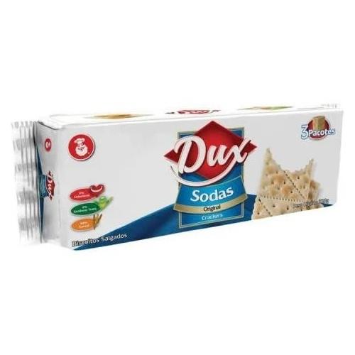 BISCOITO DUX CRACKERS SODA ORIGINAL 300GR
