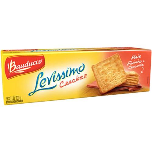 BISCOITO ÁGUA E SAL CRACKER BAUDUCCO 200G