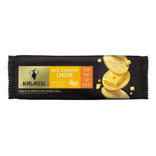 BISCOITO KALASSI RICE CRACKER CHEESE 100G