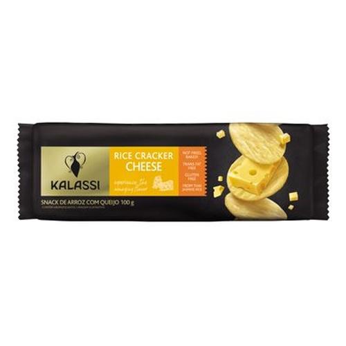 BISCOITO KALASSI RICE CRACKER CHEESE 100G