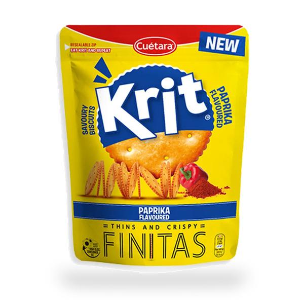 BISCOITO KRIT FINITAS PÁPRICA 150G