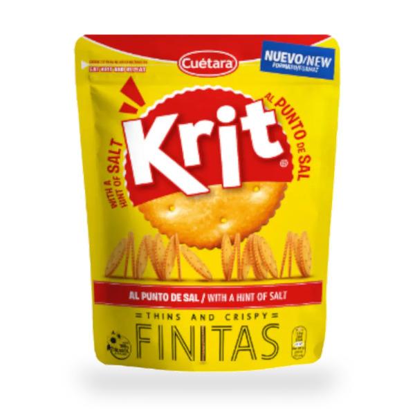 BISCOITO KRIT FINITAS PONTO DE SAL 150G
