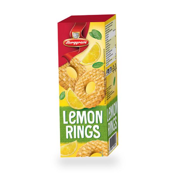 BISCOITO LEMON RINGS BORGGREVE 285G