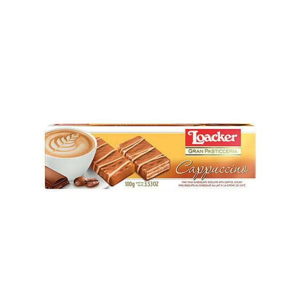 BISCOITO LOACKER GRAN PAST CAPUCCINO 100G