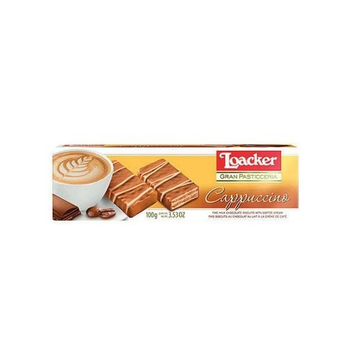 BISCOITO LOACKER GRAN PAST CAPUCCINO 100G