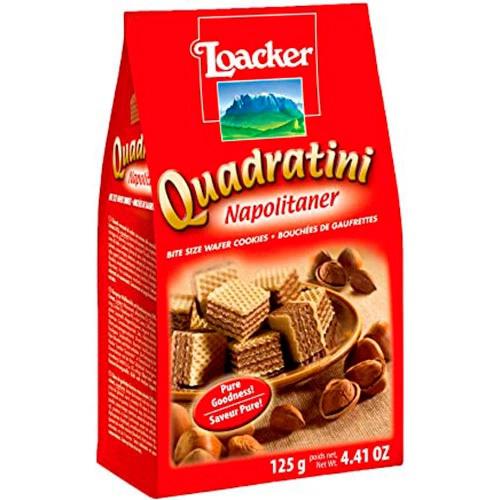 BISCOITO LOACKER NAPOLITANER AVELÃ 125G