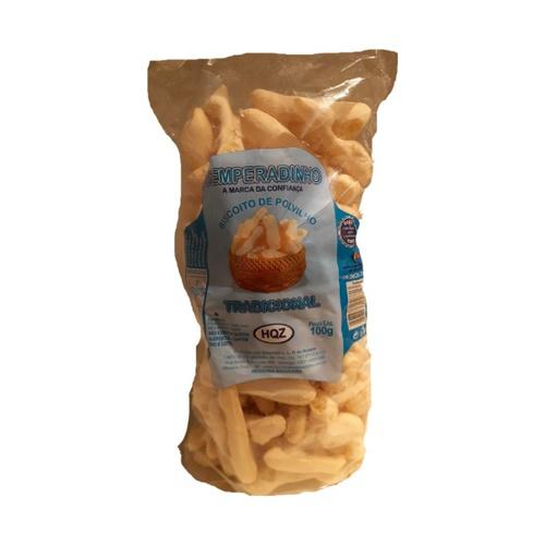 BISCOITO POLVILHO TEMPERADINHO TRADICIONAL 100G