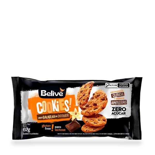 BLV COOKIES ZERO 67G BAUNILHA CRISPIES QUINOA
