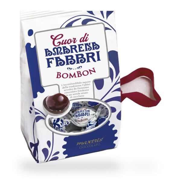 BOMBOM CORAÇÃO DE AMARENA FABBRI 150GR