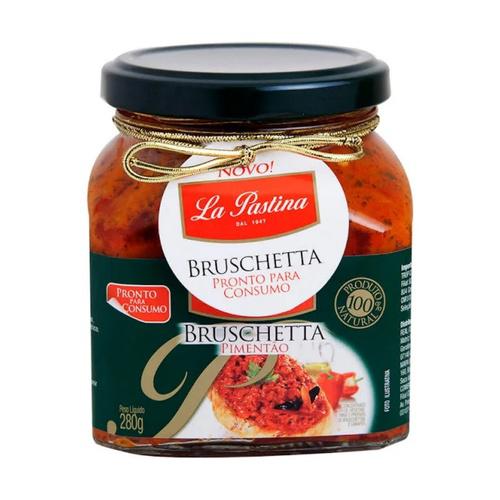 BRUSCHETTA PIMENTÃO LA PASTINA 280GR