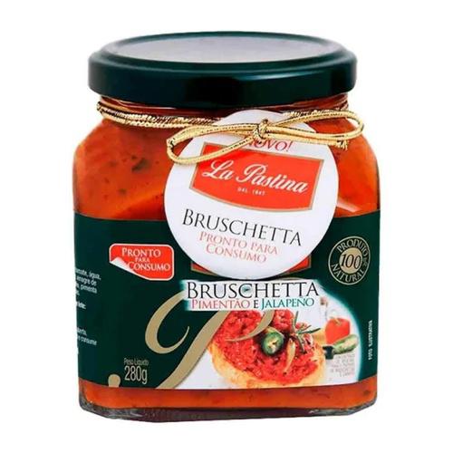 BRUSCHETTA PIMENTA JALAPENO/PIMENTA LA PASTINA 280G