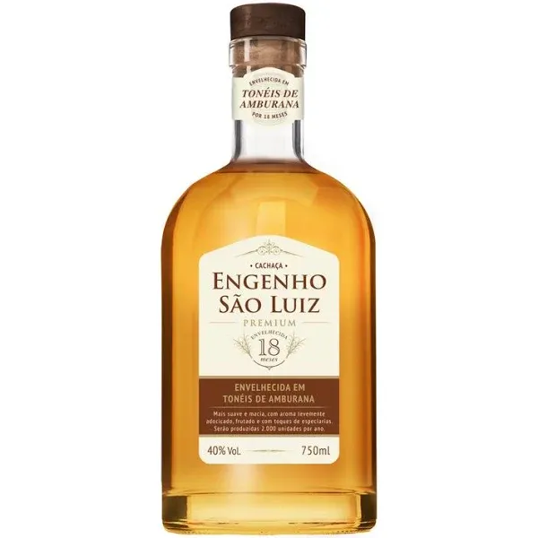 CACHAÇA AMBURANA ENGENHO SÃO LUIZ 750ML
