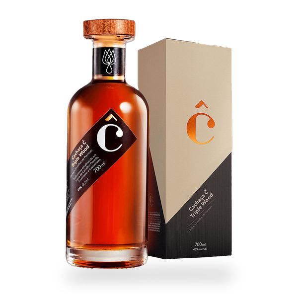CACHAÇA CE TRIPLE WOOD 700ML