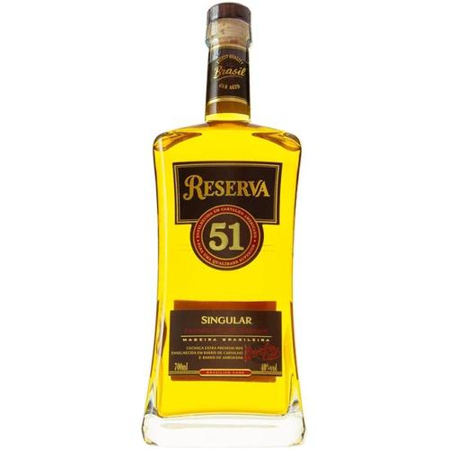 CACHAÇA PIRASSUNUNGA 51 SINGULAR 700ML