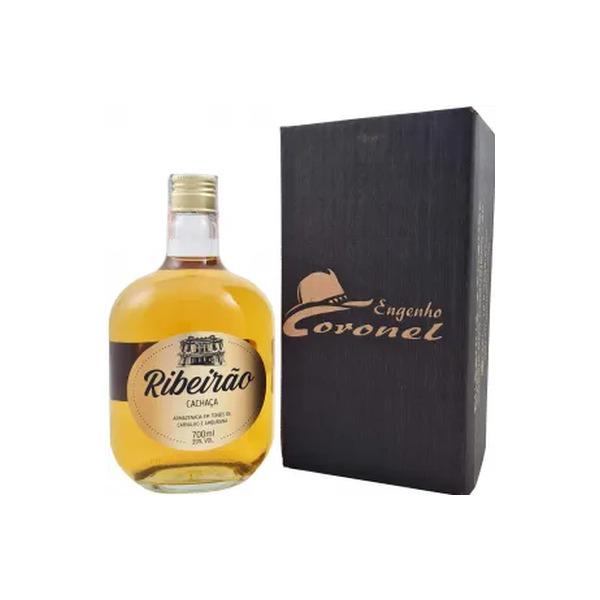 CACHAÇA RIBEIRÃO BLEND CARVALHO E AMBURANA 700ML