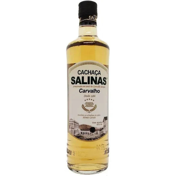 CACHAÇA SALINAS CARVALHO 700ML