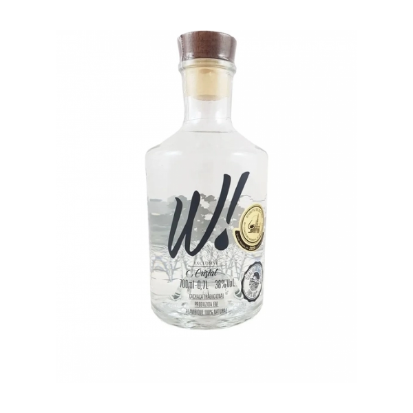 CACHAÇA W CRISTAL 750ML