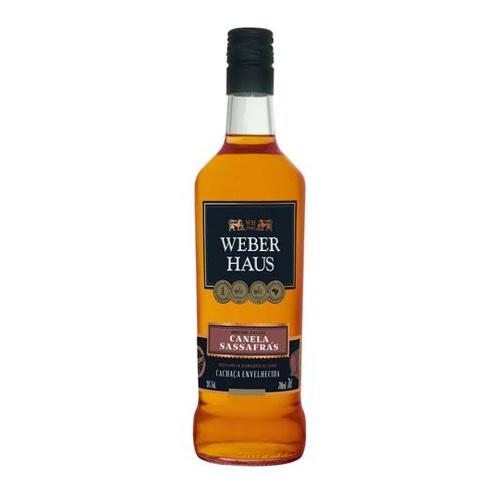 CACHAÇA W HAUS CANELA SASSAFRÁS 700ML
