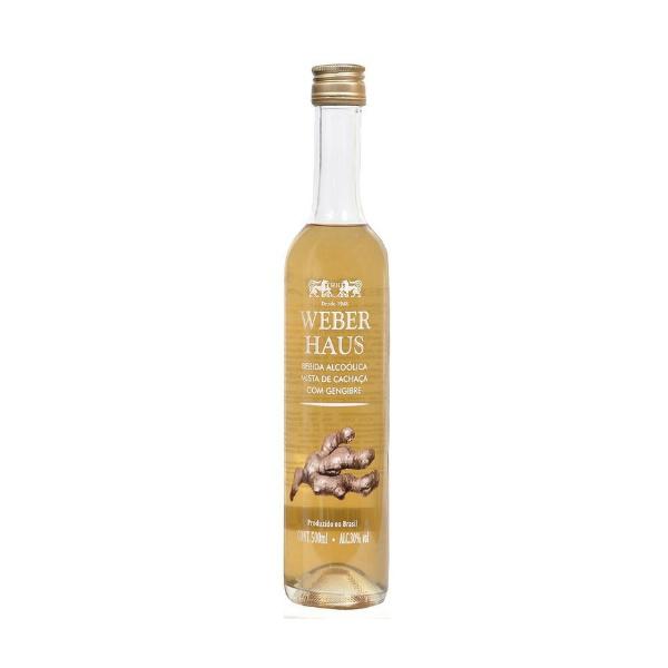 CACHAÇA WEBER HAUS GENGIBRE 500ML