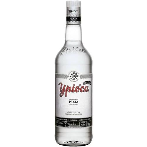 CACHAÇA YPIÓCA PRATA SEM PALHA 960ML