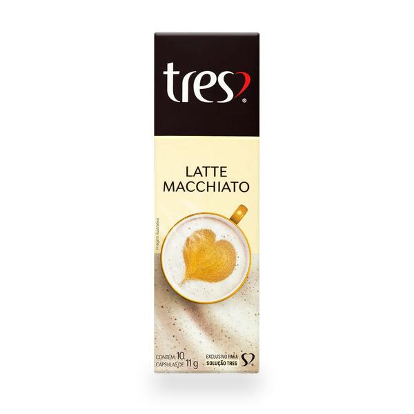 CAFÉ CAPSULA LATTE MACHI 3 CORAÇOES 11G