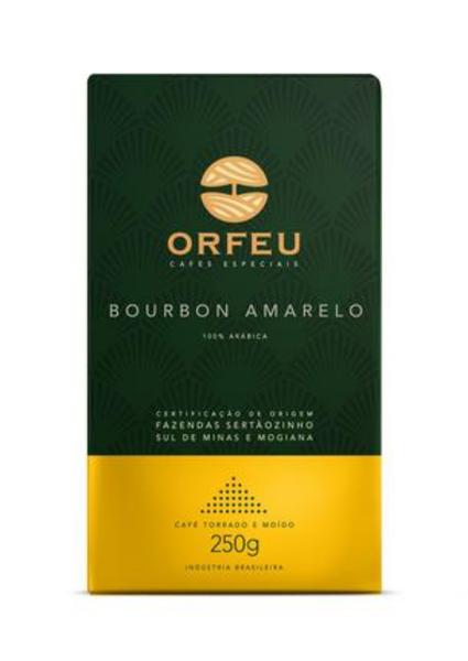 CAFÉ ORFEU TORRADO E MOÍDO BOURBON 250G