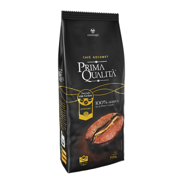 CAFÉ PRIMA QUALITA GRÃO 500GR