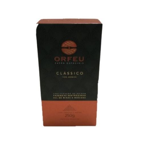 CAFÉ TORRADO MOÍDO CLÁSSICO ORFEU 250G