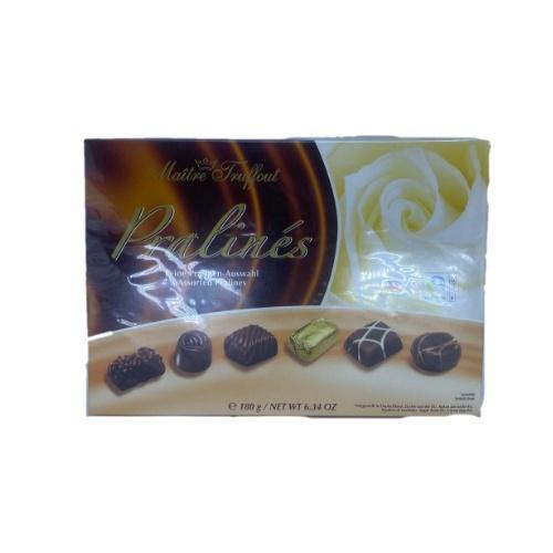 CAIXA MARROM DE BOMBONS SORTIDOS MAZAL 180G