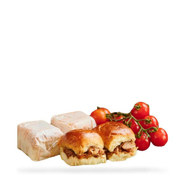 CAIXA MINI SANDUICHE DE PERNIL 4 UNID RENATTINO