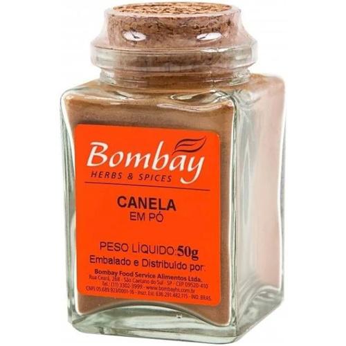 CANELA PÓ BOMBAY VIDRO 50G