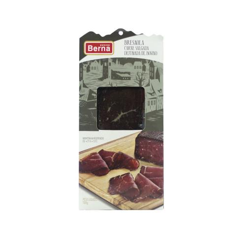 CARNE SALGADA E DEFUMADA BRESAOLA BERNA 100G