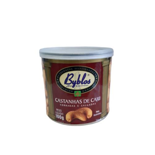 CASTANHA DE CAJU BYBLOS LATA 100G