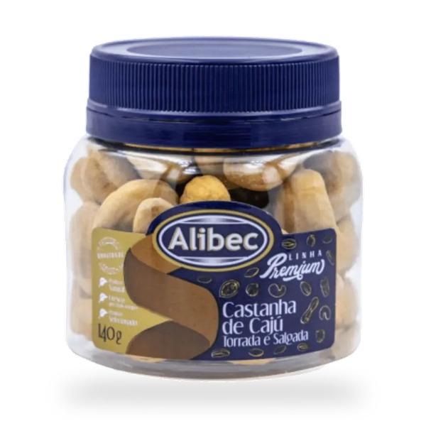 CASTANHA DE CAJU TORRADO SALGADA POTE ALIBEC 140G