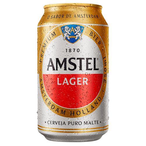 CERVEJA AMSTEL LATA 350ML