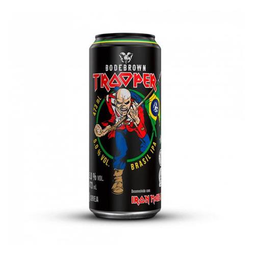 CERVEJA BODEBROWN TROOPER LATA 473ML