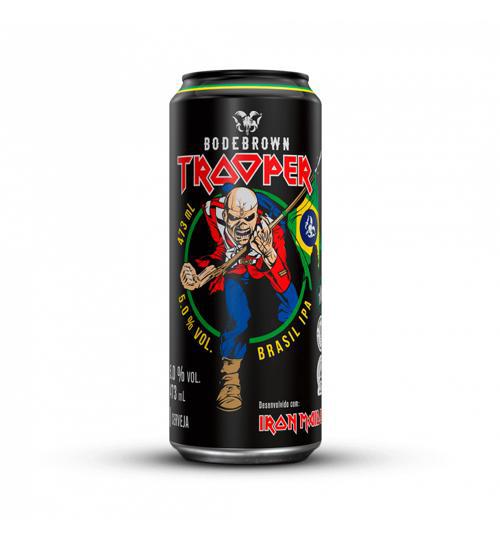 CERVEJA BODEBROWN TROOPER LATA 473ML