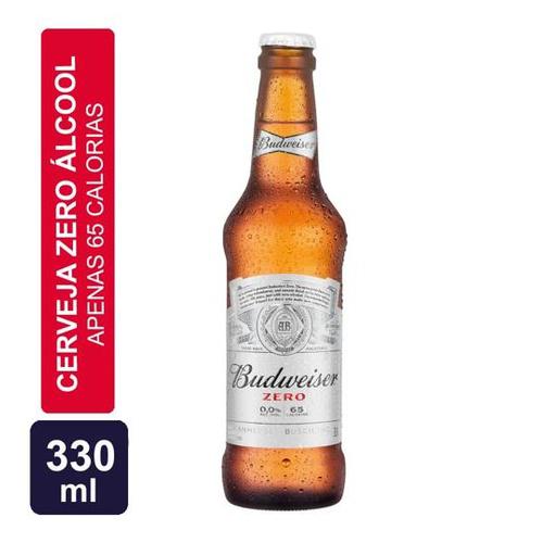 CERVEJA BUDWEISER ZERO ÁLCOOL 330ML