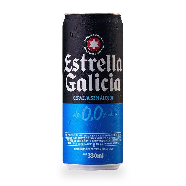 CERVEJA ESTRELLA GALÍCIA LATA 330 ML