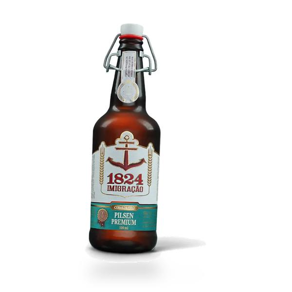 CERVEJA IMIGRAÇÃO PILSEN PREMIUM 500ML