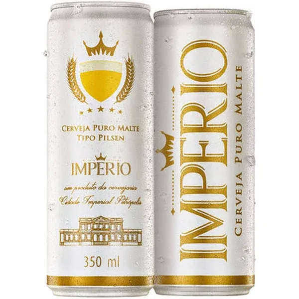 CERVEJA IMPÉRIO PILSEN LATA 350ML
