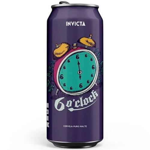 CERVEJA INVICTA 6 O CLOCK 500ML