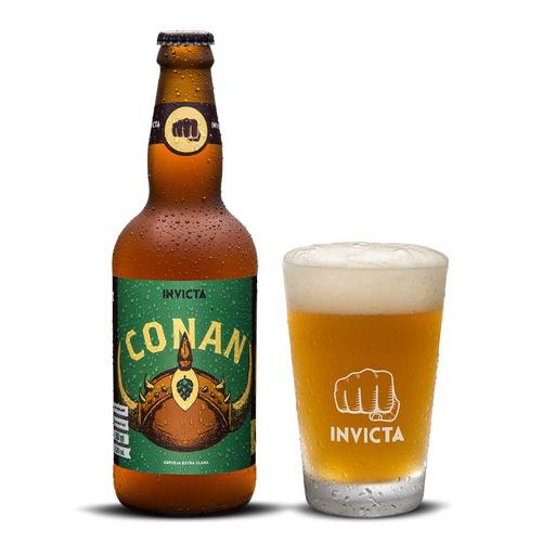 CERVEJA INVICTA CONAN IPA 500ML