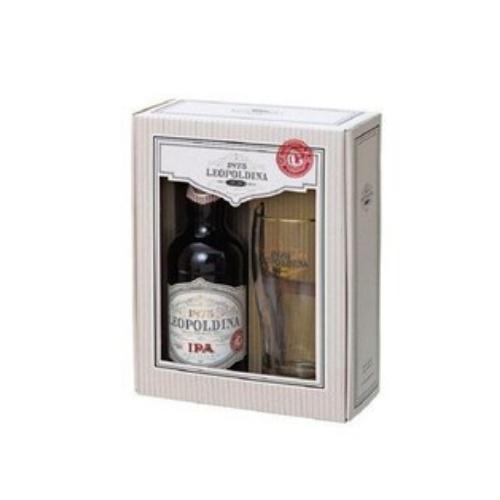 CERVEJA KIT LEOPOLDINA IPA 01 COPO 500ML
