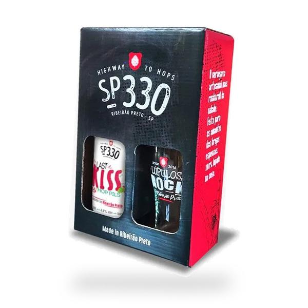 CERVEJA KIT SP330 GARRAFA 500ML + COPO