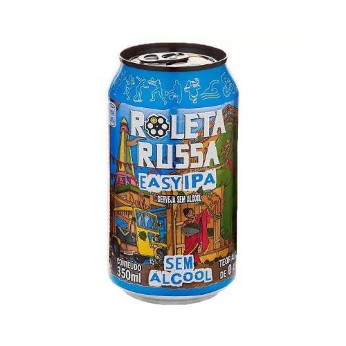CERVEJA ROLETA RUSSA EASY IPA SEM ÁLCOOL 350ML