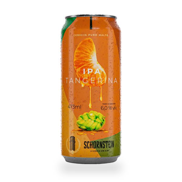 CERVEJA SCHORNSTEIN IPA TANGERINA LT 473ML